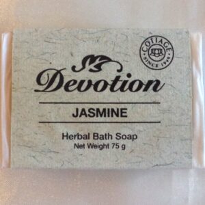 66C SNatural Moisturisng soap from Cottage Industries, SriAurobindo Ashram : Each soap is handcrafted with natural ingredients and essential oils.oap Jasmine 1