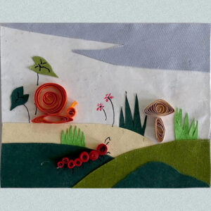 Magnetic-Decor-for-Kids-with-Handcrafted-Mushroom-&-Snail