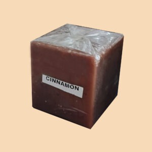 Cubic Cinnamon Candle
