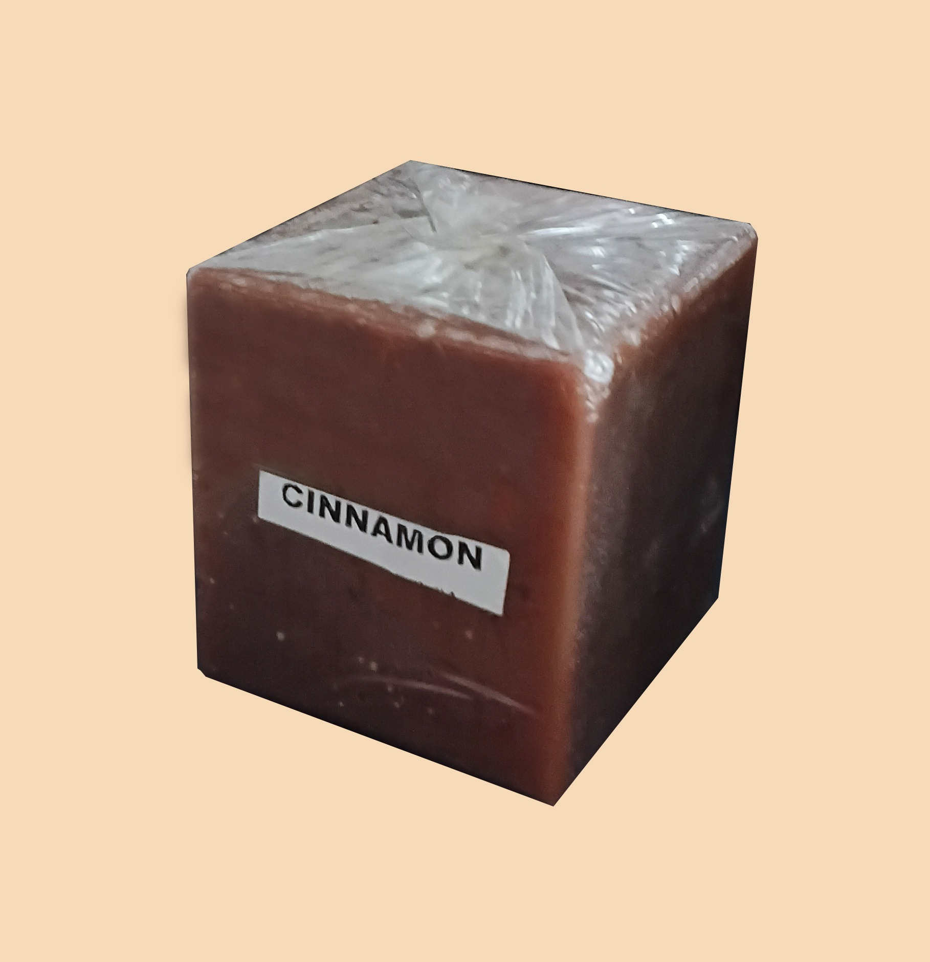 Cubic Cinnamon Candle