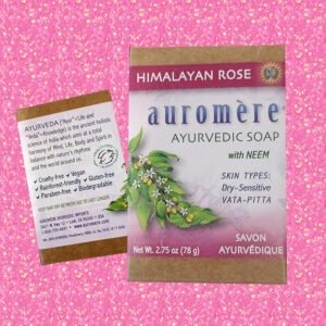 Soap- Auromere Himalayan Rose